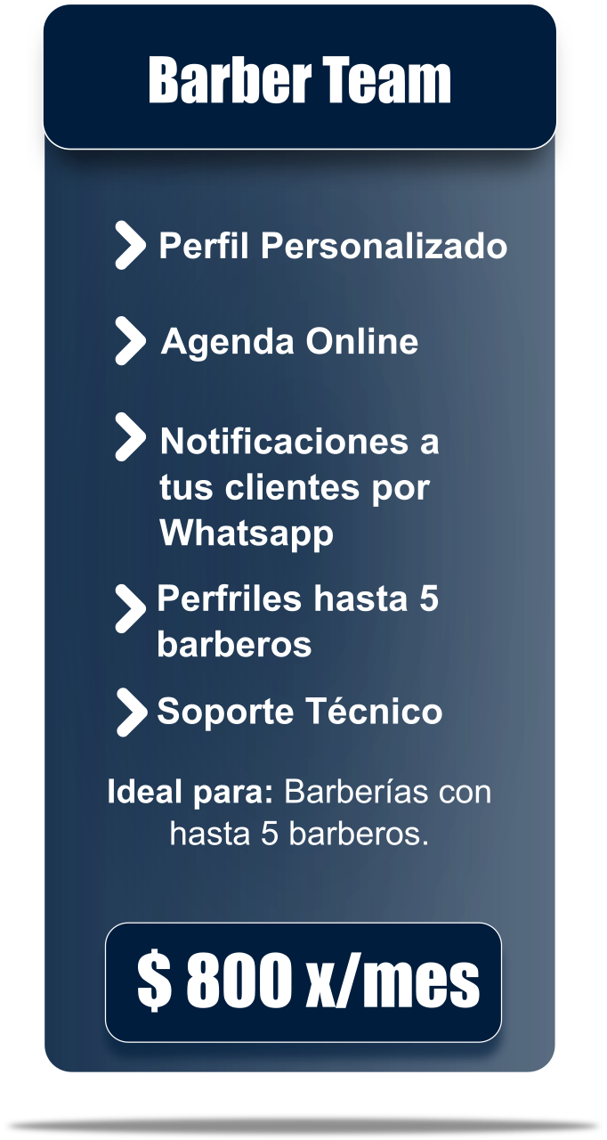 plan plus para barberos
